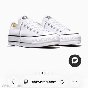 Converse Chuck Taylor All Star Lift Platform Canvas Sneakers